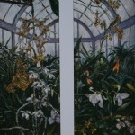 Gustave Caillebotte. Orchidées Cattleya et anthuriums 1893.Caillebotte avait fait construire une serre très perfectionnée dans sa propriété du Petit-Gennevilliers.