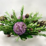 Fleurs d'ail, artichauts et romarin sont toutes les trois connues et utilisées pour leurs qualités curatives.